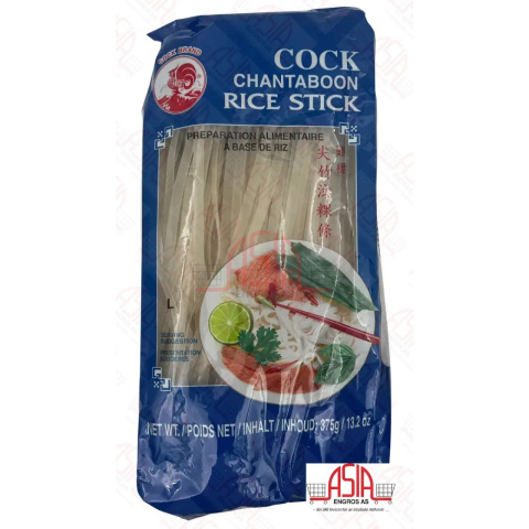 COCK RICE STICK 5MM Large Laminate 375G x 30